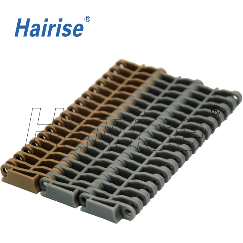 Hairise 900 Plastic Modular Conveyor Belt Used for Bakery, Dairy, Fruit, and Vegetable