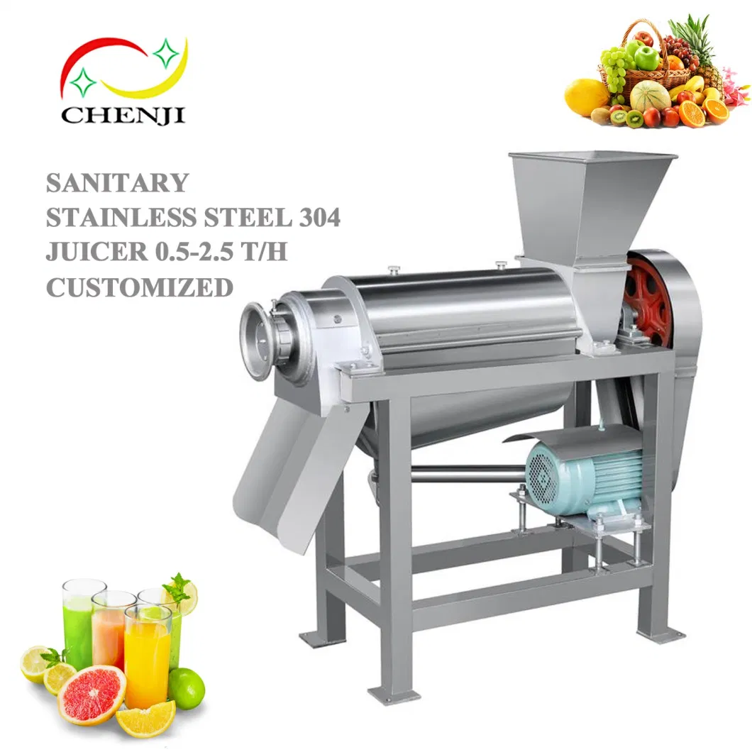 Commercial Fruit Vegetable Juice Extractor Making Machine